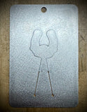 Big Sky Lucky Horseshoe Texture Plate and Pancake Die Set
