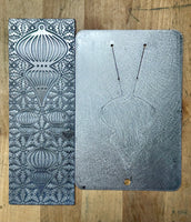 Arabesque Bauble Christmas Ornament Pancake Die and Texture Plate Set