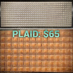 Plaid Texture Plate PREORDER