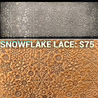 Snowflake Lace Texture Plate PREORDER