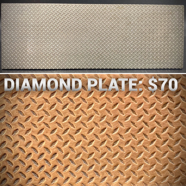 Diamond Plate Texture Plate PREORDER